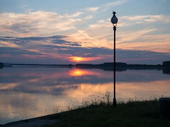 Sunset on the Danube