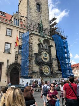 Clock under restoration